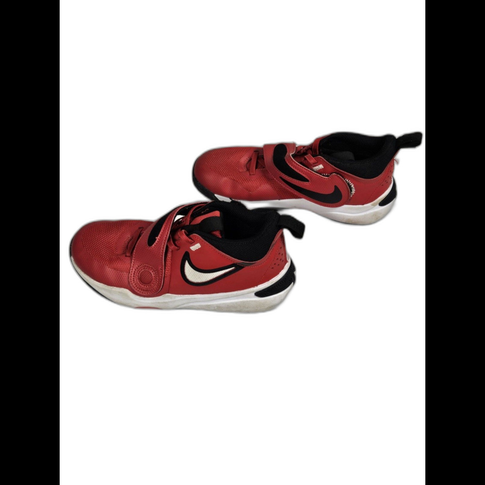 Size 3 Y - Nike Team Hustle D11 Mid University Red